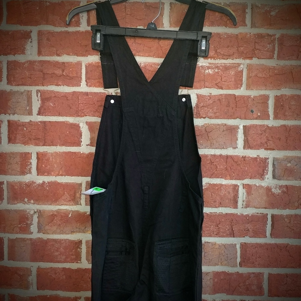 Zana Di NEW black punk goth overalls - Picture 2 of 3